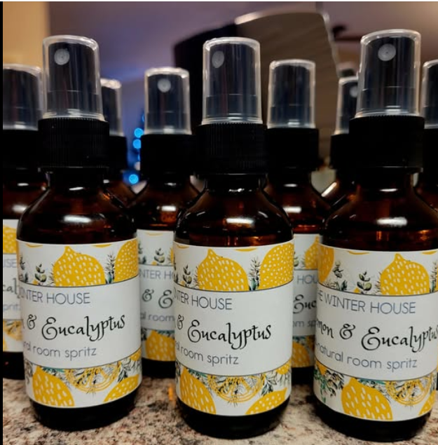 Lemon Eucalyptus Room Spray – Refreshing & Purifying