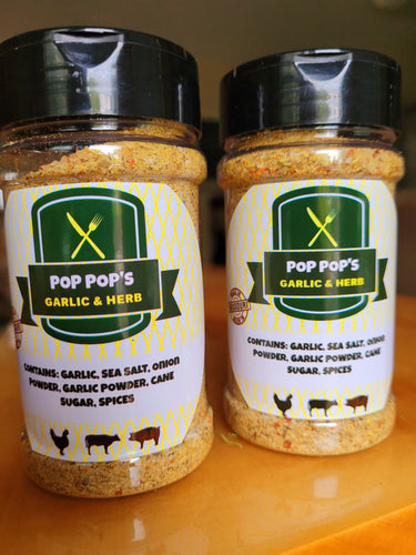 Pop Pop's Garlic & Herb Seasoning