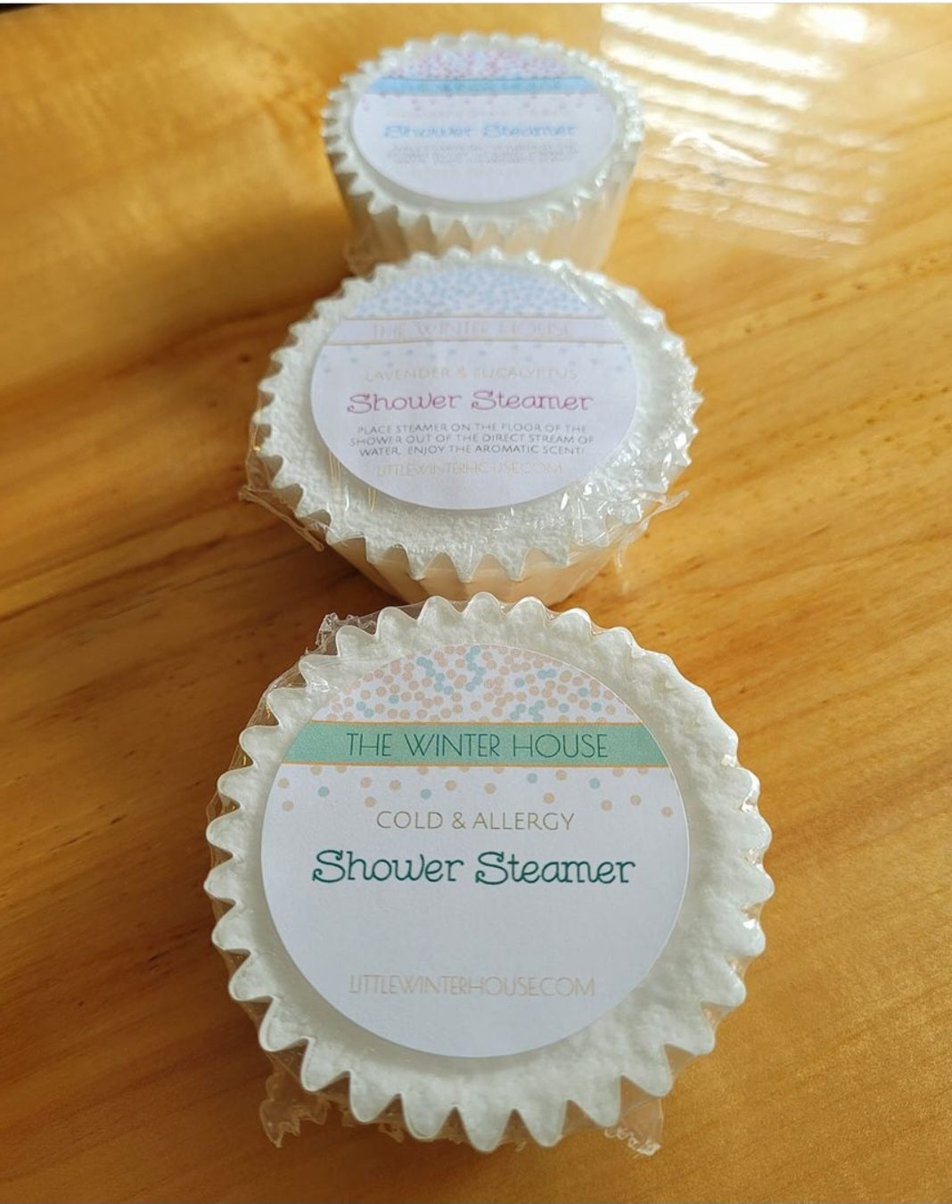Winter Shower Steamers